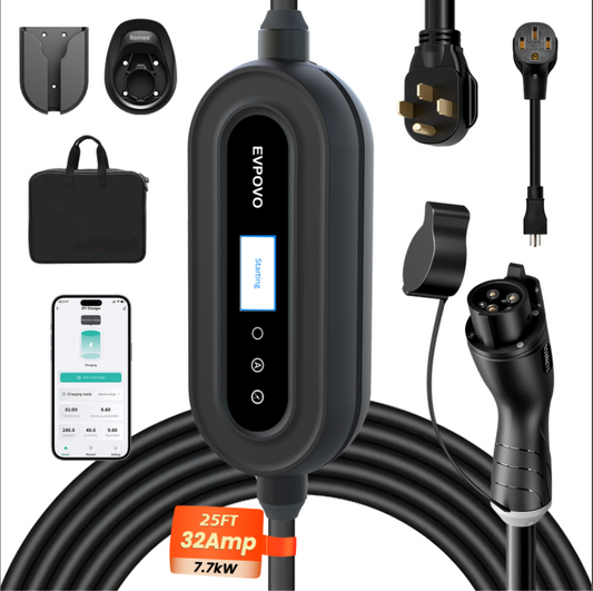 32 Amp Portable Level 2 EV Charger